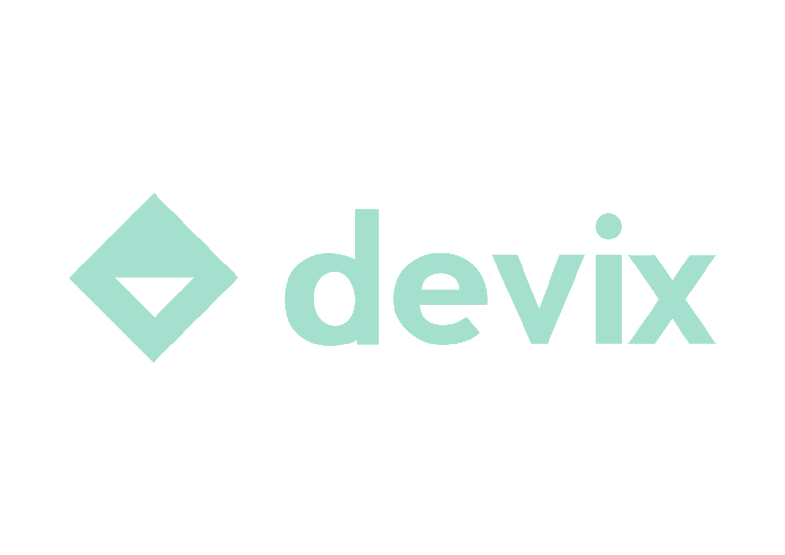 Logotipo Devix a preto